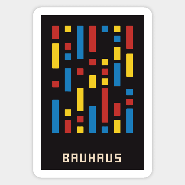 Bauhaus #112 Sticker by GoodMoreInc